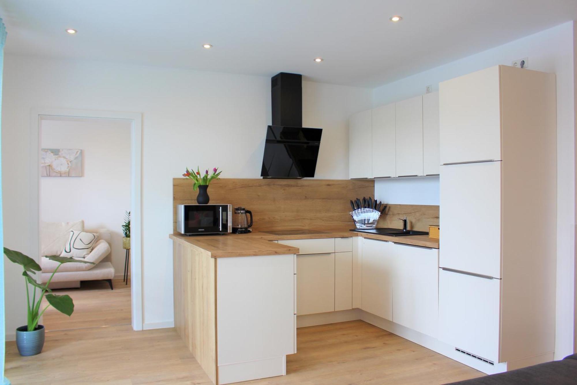 Apartament Ada4, Mit Kueche, Badewanne, Balkon, Terrasse, Parkplatz Am Haus, Ruhig Gelegen *